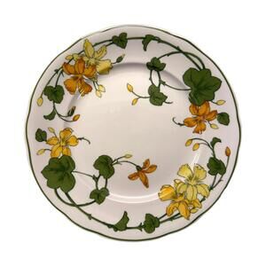 Vintage Villeroy & Boch Geranium 8.25” Salad Plates